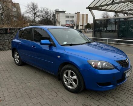 Синий Мазда 3, объемом двигателя 1.3 л и пробегом 182 тыс. км за 2900 $, фото 1 на Automoto.ua