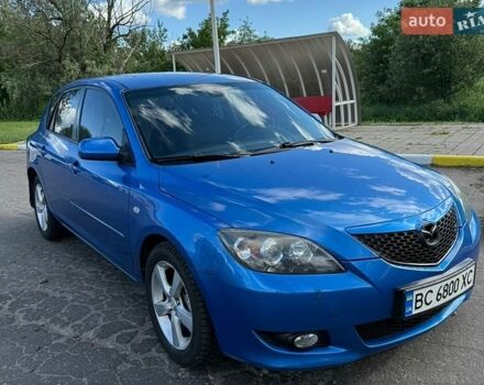 Синий Мазда 3, объемом двигателя 1.6 л и пробегом 171 тыс. км за 3750 $, фото 2 на Automoto.ua