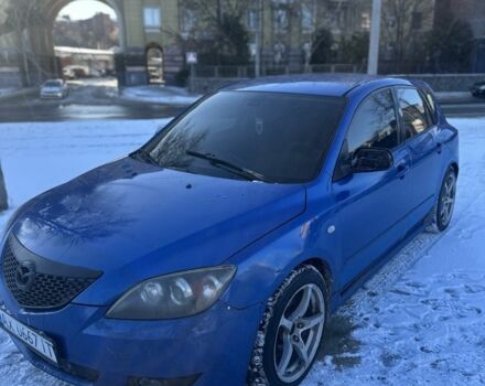 Синій Мазда 3, об'ємом двигуна 2 л та пробігом 225 тис. км за 3500 $, фото 1 на Automoto.ua