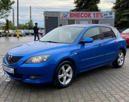 Синий Мазда 3, объемом двигателя 1.6 л и пробегом 272 тыс. км за 4100 $, фото 2 на Automoto.ua