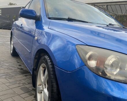 Синий Мазда 3, объемом двигателя 1.6 л и пробегом 140 тыс. км за 4500 $, фото 2 на Automoto.ua
