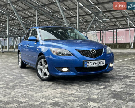 Синий Мазда 3, объемом двигателя 1.6 л и пробегом 207 тыс. км за 4585 $, фото 1 на Automoto.ua