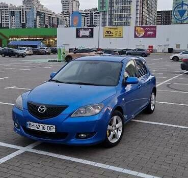 Синій Мазда 3, об'ємом двигуна 1.6 л та пробігом 205 тис. км за 4600 $, фото 1 на Automoto.ua