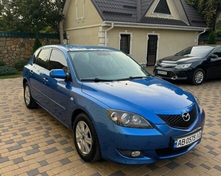 Синий Мазда 3, объемом двигателя 1.6 л и пробегом 268 тыс. км за 4550 $, фото 2 на Automoto.ua