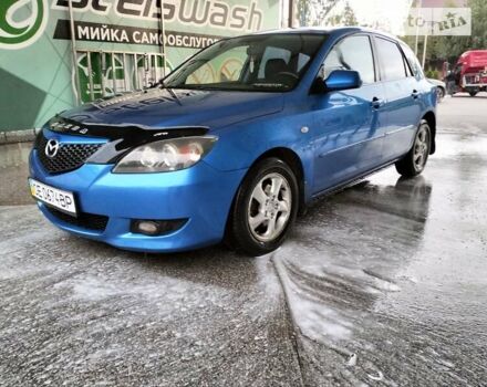 Синий Мазда 3, объемом двигателя 1.6 л и пробегом 220 тыс. км за 3600 $, фото 2 на Automoto.ua