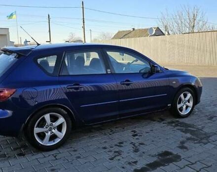 Синий Мазда 3, объемом двигателя 1.56 л и пробегом 360 тыс. км за 4200 $, фото 1 на Automoto.ua