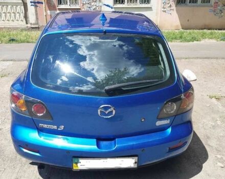 Синий Мазда 3, объемом двигателя 1.6 л и пробегом 117 тыс. км за 5500 $, фото 2 на Automoto.ua