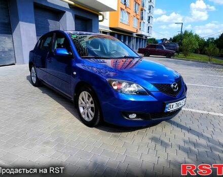 Синий Мазда 3, объемом двигателя 1.6 л и пробегом 137 тыс. км за 5300 $, фото 3 на Automoto.ua