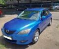 Синий Мазда 3, объемом двигателя 1.6 л и пробегом 117 тыс. км за 5500 $, фото 1 на Automoto.ua