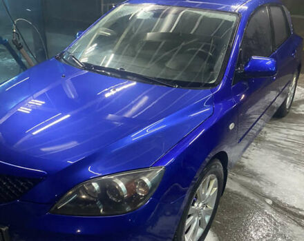 Синий Мазда 3, объемом двигателя 1.6 л и пробегом 255 тыс. км за 5000 $, фото 2 на Automoto.ua