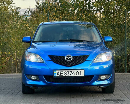 Синий Мазда 3, объемом двигателя 1.6 л и пробегом 265 тыс. км за 5950 $, фото 4 на Automoto.ua