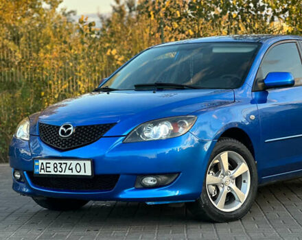 Синий Мазда 3, объемом двигателя 1.6 л и пробегом 265 тыс. км за 5950 $, фото 3 на Automoto.ua