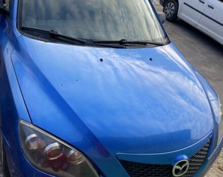Синий Мазда 3, объемом двигателя 1.6 л и пробегом 180 тыс. км за 4000 $, фото 3 на Automoto.ua