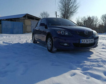 Синій Мазда 3, об'ємом двигуна 1.6 л та пробігом 219 тис. км за 4300 $, фото 2 на Automoto.ua