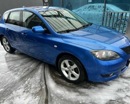 Синий Мазда 3, объемом двигателя 1.6 л и пробегом 121 тыс. км за 5600 $, фото 2 на Automoto.ua