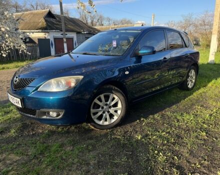 Синий Мазда 3, объемом двигателя 1.6 л и пробегом 242 тыс. км за 4700 $, фото 1 на Automoto.ua