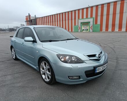 Синий Мазда 3, объемом двигателя 2 л и пробегом 310 тыс. км за 3900 $, фото 2 на Automoto.ua