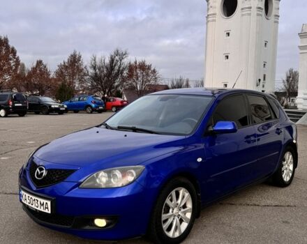 Синий Мазда 3, объемом двигателя 1.6 л и пробегом 205 тыс. км за 4900 $, фото 3 на Automoto.ua