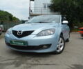 Синий Мазда 3, объемом двигателя 1.6 л и пробегом 230 тыс. км за 5500 $, фото 1 на Automoto.ua