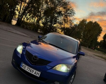 Синий Мазда 3, объемом двигателя 1.6 л и пробегом 250 тыс. км за 6000 $, фото 3 на Automoto.ua