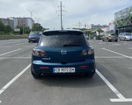 Синий Мазда 3, объемом двигателя 1.6 л и пробегом 210 тыс. км за 5900 $, фото 2 на Automoto.ua