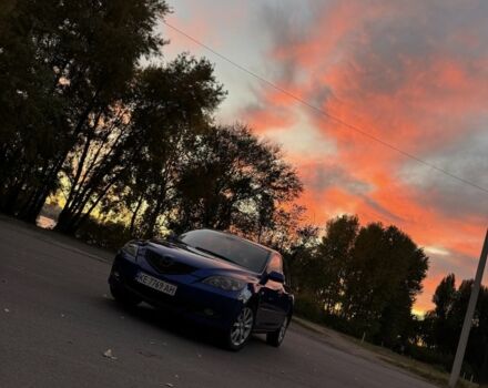 Синий Мазда 3, объемом двигателя 1.6 л и пробегом 250 тыс. км за 6000 $, фото 1 на Automoto.ua