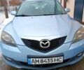 Синий Мазда 3, объемом двигателя 1.6 л и пробегом 241 тыс. км за 5600 $, фото 1 на Automoto.ua