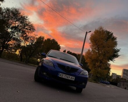 Синий Мазда 3, объемом двигателя 1.6 л и пробегом 250 тыс. км за 6000 $, фото 2 на Automoto.ua