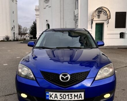 Синий Мазда 3, объемом двигателя 1.6 л и пробегом 205 тыс. км за 4900 $, фото 2 на Automoto.ua