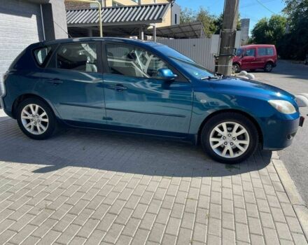 Синий Мазда 3, объемом двигателя 1.6 л и пробегом 190 тыс. км за 5450 $, фото 1 на Automoto.ua