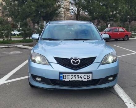 Синий Мазда 3, объемом двигателя 1.6 л и пробегом 195 тыс. км за 4300 $, фото 4 на Automoto.ua