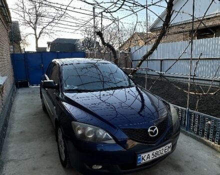 Синий Мазда 3, объемом двигателя 1.6 л и пробегом 245 тыс. км за 4300 $, фото 1 на Automoto.ua