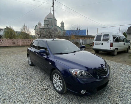 Синий Мазда 3, объемом двигателя 1.6 л и пробегом 188 тыс. км за 6200 $, фото 2 на Automoto.ua