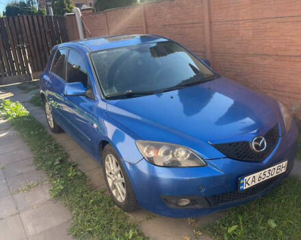 Синий Мазда 3, объемом двигателя 2 л и пробегом 200 тыс. км за 4800 $, фото 3 на Automoto.ua