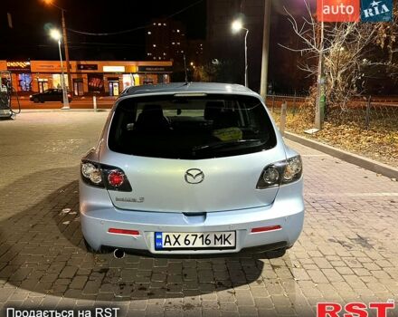 Синий Мазда 3, объемом двигателя 2 л и пробегом 191 тыс. км за 5300 $, фото 2 на Automoto.ua
