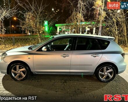 Синий Мазда 3, объемом двигателя 2 л и пробегом 191 тыс. км за 5300 $, фото 1 на Automoto.ua