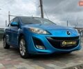 Синий Мазда 3, объемом двигателя 1.56 л и пробегом 200 тыс. км за 5200 $, фото 1 на Automoto.ua