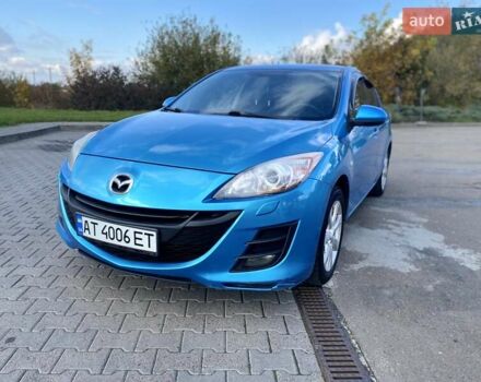 Синий Мазда 3, объемом двигателя 1.6 л и пробегом 195 тыс. км за 7200 $, фото 2 на Automoto.ua