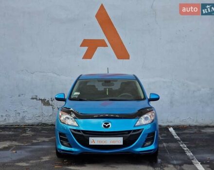 Синий Мазда 3, объемом двигателя 1.6 л и пробегом 188 тыс. км за 8990 $, фото 1 на Automoto.ua