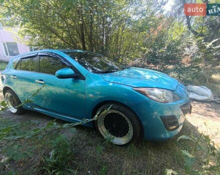 Синий Мазда 3, объемом двигателя 1.6 л и пробегом 148 тыс. км за 4300 $, фото 1 на Automoto.ua