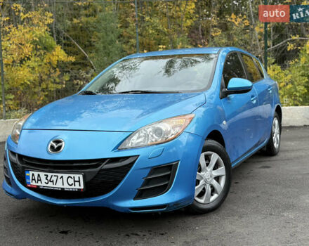 Синий Мазда 3, объемом двигателя 1.6 л и пробегом 227 тыс. км за 7500 $, фото 1 на Automoto.ua