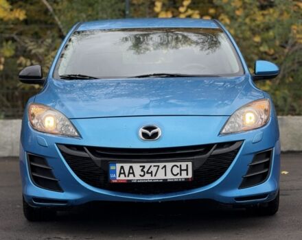 Синий Мазда 3, объемом двигателя 1.6 л и пробегом 227 тыс. км за 7500 $, фото 1 на Automoto.ua