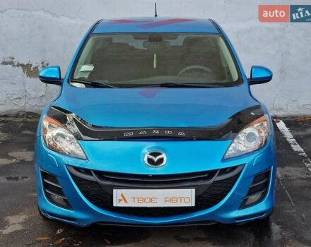 Синий Мазда 3, объемом двигателя 1.6 л и пробегом 188 тыс. км за 8990 $, фото 3 на Automoto.ua