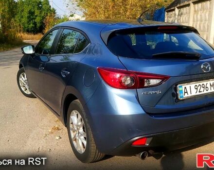Синий Мазда 3, объемом двигателя 2 л и пробегом 180 тыс. км за 11000 $, фото 1 на Automoto.ua