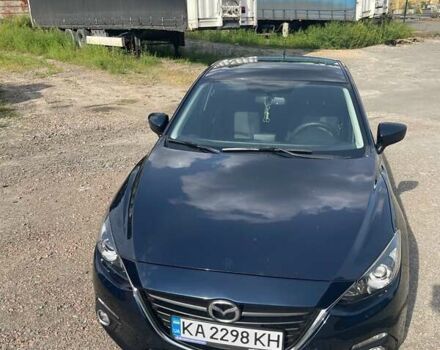 Синий Мазда 3, объемом двигателя 2 л и пробегом 127 тыс. км за 10300 $, фото 2 на Automoto.ua