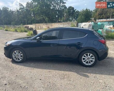 Синий Мазда 3, объемом двигателя 2 л и пробегом 127 тыс. км за 10300 $, фото 1 на Automoto.ua