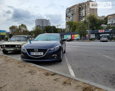 Синий Мазда 3, объемом двигателя 2 л и пробегом 101 тыс. км за 12200 $, фото 2 на Automoto.ua