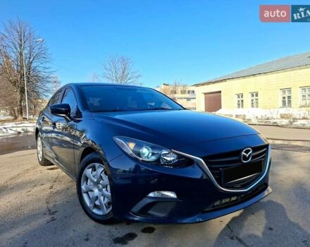 Синий Мазда 3, объемом двигателя 2 л и пробегом 184 тыс. км за 8900 $, фото 2 на Automoto.ua
