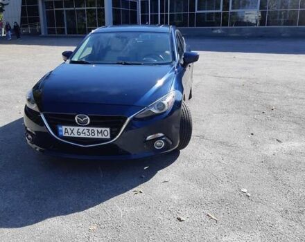 Синий Мазда 3, объемом двигателя 2.5 л и пробегом 70 тыс. км за 14000 $, фото 1 на Automoto.ua