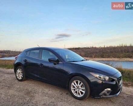 Синий Мазда 3, объемом двигателя 2 л и пробегом 193 тыс. км за 9500 $, фото 2 на Automoto.ua